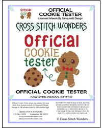 Official Cookie Tester - Cross Stitch Wonders