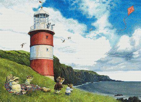 Picnic By The Lighthouse by Chris Dunn - Paine Free Crafts