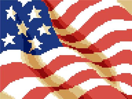 Old Glory Big Stitch - Kooler Design Studio
