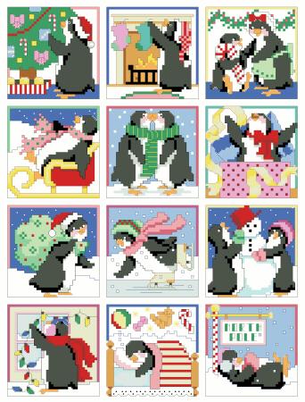 Penguin Ornaments - Kooler Design Studio