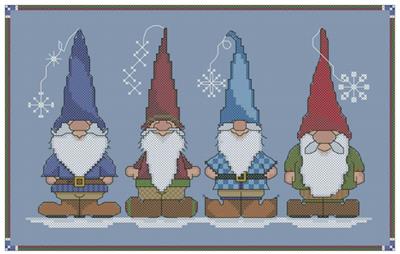Winter Snow Gnomes - CM Designs