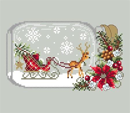 Sleigh Snowglobe - Shannon Christine Designs