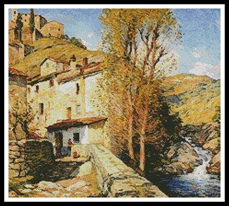 Old Mill Pelago Italy - Artecy Cross Stitch