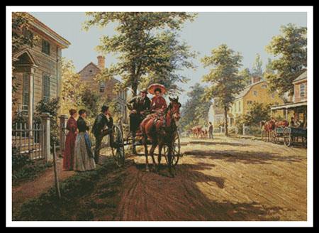 One Sunday Afternoon - Artecy Cross Stitch