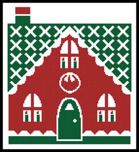 Little Christmas Cottage 3 - Artecy Cross Stitch