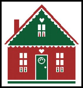 Little Christmas Cottage 4 - Artecy Cross Stitch