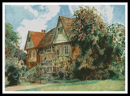 Cottage In Cranbrook, Kent - Artecy Cross Stitch