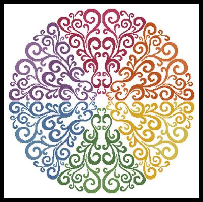 Rainbow Circle - Artecy Cross Stitch