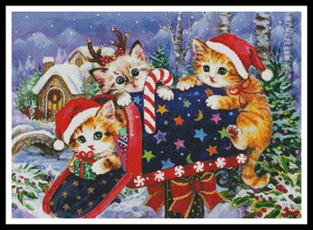 Christmas Mailbox - Artecy Cross Stitch