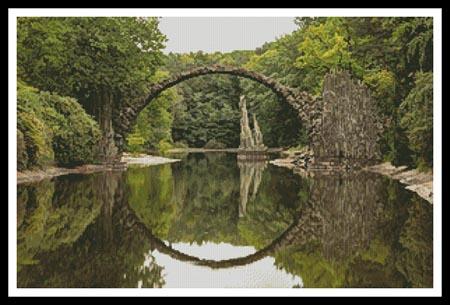 Rakotzbrucke - Artecy Cross Stitch