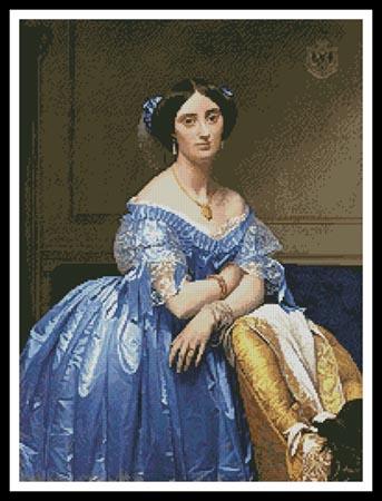 Princess Albert de Broglie - Artecy Cross Stitch