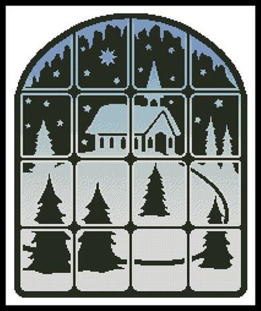 Christmas Window - Artecy Cross Stitch