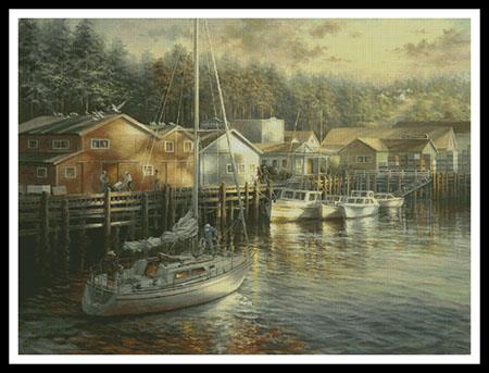 Skillful Seafarer (Large) - Artecy Cross Stitch