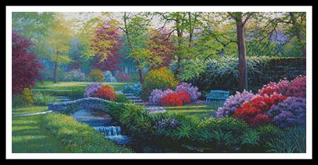 Beside The Brook (Large) - Artecy Cross Stitch
