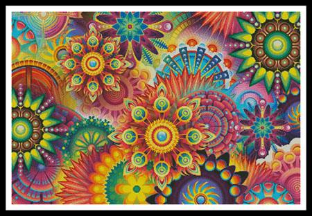 Colourful Abstract - Artecy Cross Stitch