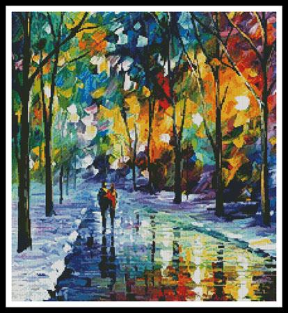 Night Colors (Crop) - Artecy Cross Stitch