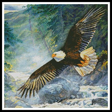 American Majesty (Crop) - Artecy Cross Stitch