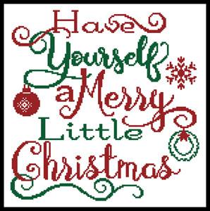 Merry Little Christmas - Artecy Cross Stitch