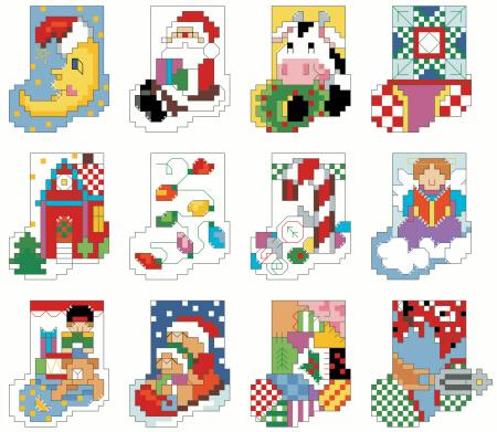 Tiny Christmas Stockings - Kooler Design Studio