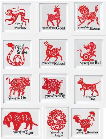 Chinese Zodiac Bundle Set - Art of Stitch, The