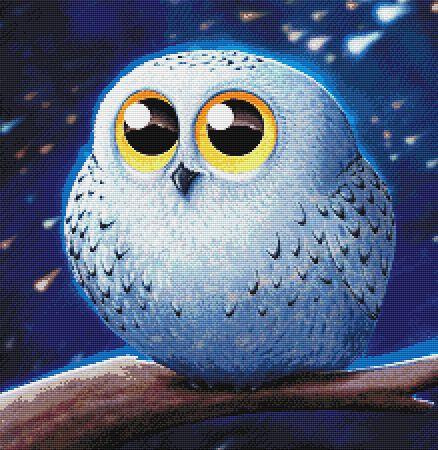 Snowy Owl by Suzi DragonLady - Paine Free Crafts