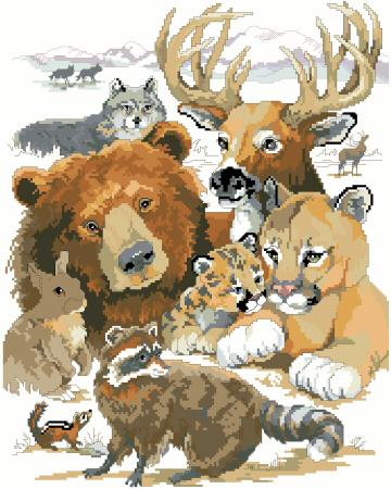 North American Wildlife - Kooler Design Studio
