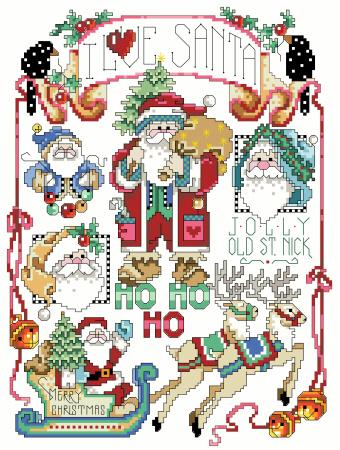 I Love Santa - Kooler Design Studio
