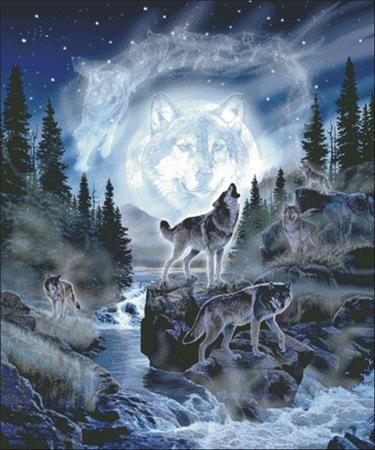 Moon Wolf - Charting Creations