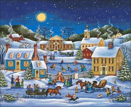 Santa's Come To Town - Charting Creations