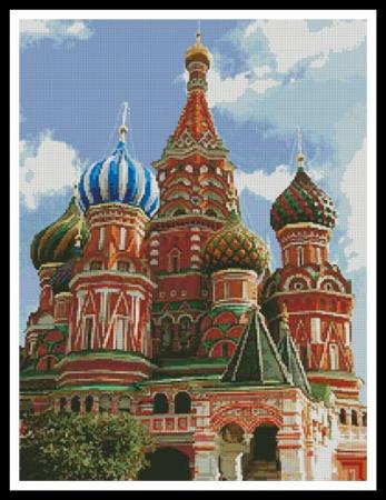 Saint Basil's Cathedral 2 - Artecy Cross Stitch