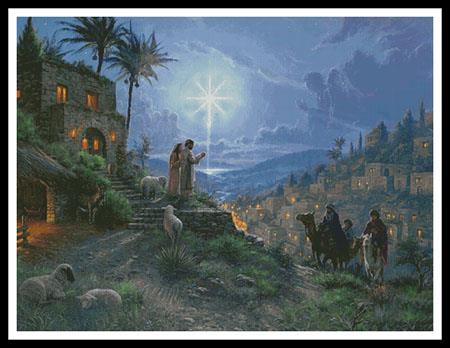 The Light Of The World Painting (Large) - Artecy Cross Stitch