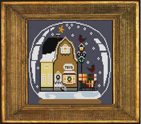 Snow Globe Toy Shop - Twin Peak Primitives