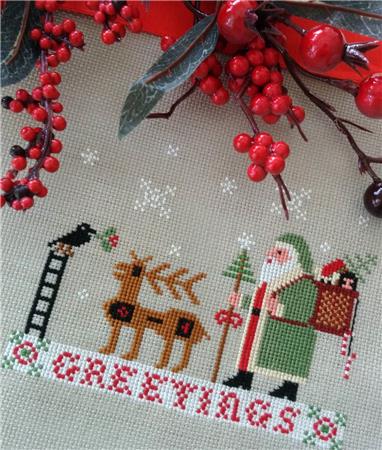 Greetings To Santa - Twin Peak Primitives