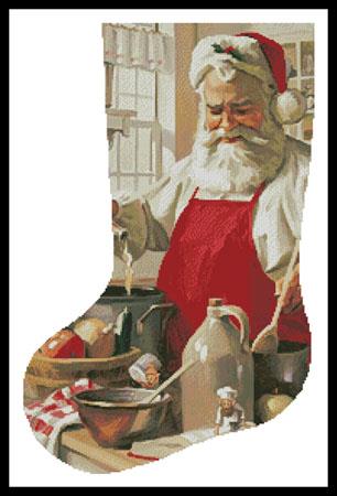 Copy of Pinch Of Cheer Stocking (Left) - Artecy Cross Stitch