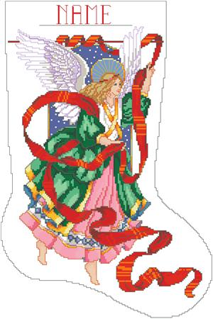 Celestial Angel Stocking - Kooler Design Studio