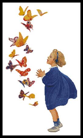 The Butterflies (Large) - Artecy Cross Stitch