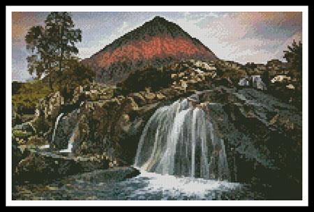 Mini First Light On The Buachaille  - Artecy Cross Stitch
