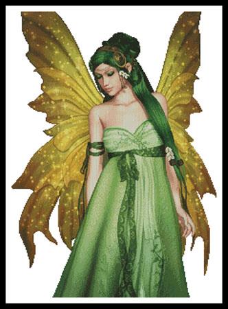 Fairy Of The Forest (No Background) - Artecy Cross Stitch