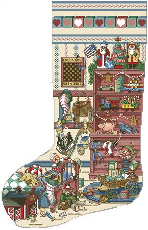 Toys & Games Heirloom Christmas Stocking - Kooler Design Studio