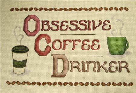OCD: Obsessive Coffee Disorder - Rogue Stitchery