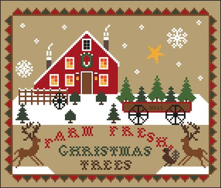 Farm Fresh Christmas Trees - Twin Peak Primitives