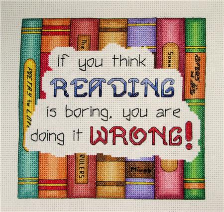 Reading - Rogue Stitchery
