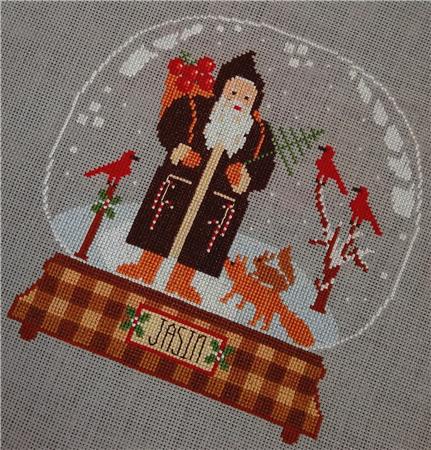 Rustic Christmas Series Jasin Snow Globe - Twin Peak Primitives