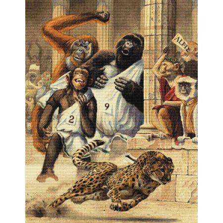 Cheetah Chase by Chris Dunn - Paine Free Crafts