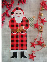 Rustic Christmas Series Woodland Santa - Twin Peak Primitives