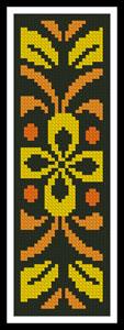 Ornamental Bookmark 1 - Artecy Cross Stitch