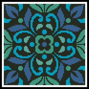 Ornamental Square 4 - Artecy Cross Stitch