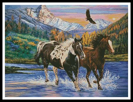 Running Free - Artecy Cross Stitch