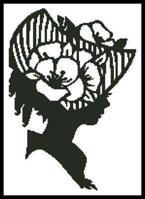 Lady Silhouette - Artecy Cross Stitch