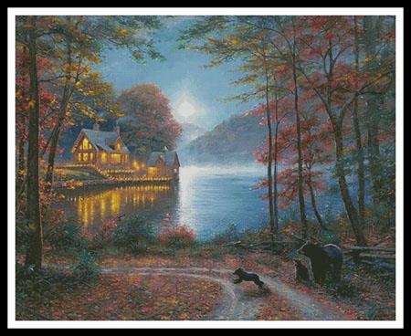 Lakeside Dreams (Large) - Artecy Cross Stitch